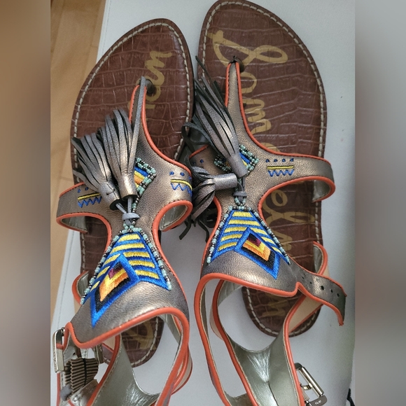 Sam Edelman 8.5 New Not Worn Strappy Sandles - Picture 3 of 9